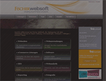 Tablet Screenshot of fischer-websoft.de